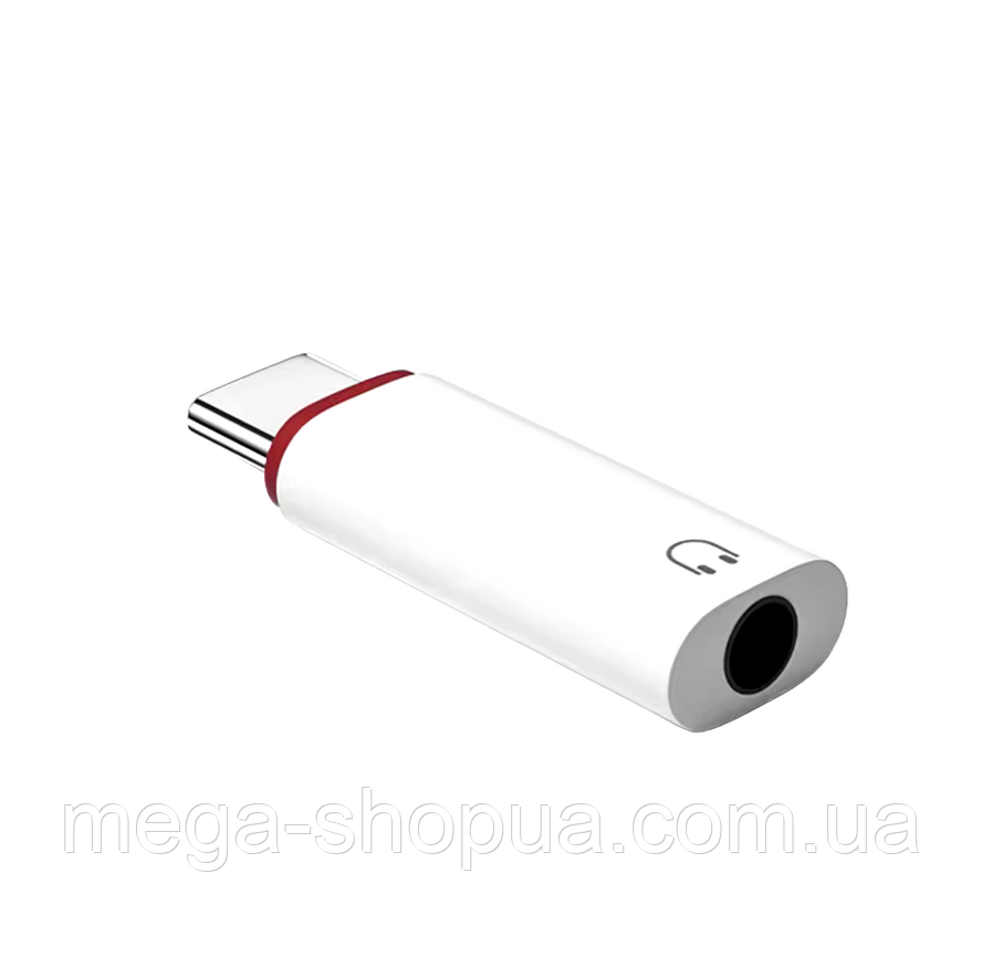 Перехідник для навушників Type-C – 3.5 мм Audio Converter, аудіо адаптер Type-C to 3.5mm mini jack SWE88