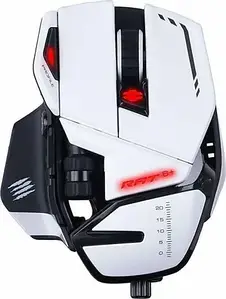 Мишка Mad Catz RAT 6+ бiлий (MR04DCINWH0000)
