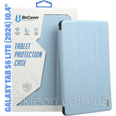 Популярний! Чохол до планшета BeCover Soft Edge Stylus Mount Samsung Tab S6 Lite (2024) 10.4" P620/P625/P627 Light Blue (710841) -
