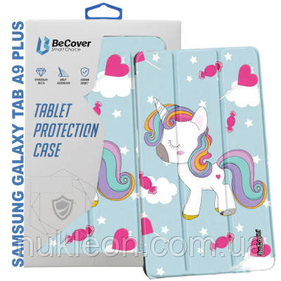 Популярний! Чохол до планшета BeCover Flexible TPU Mate Samsung Tab A9 Plus SM-X210/SM-X215/SM-X216 11.0" Unicorn (710352) - Краща
