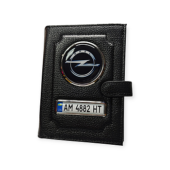 Портмоне Opel з держ. номером, Органайзер опель