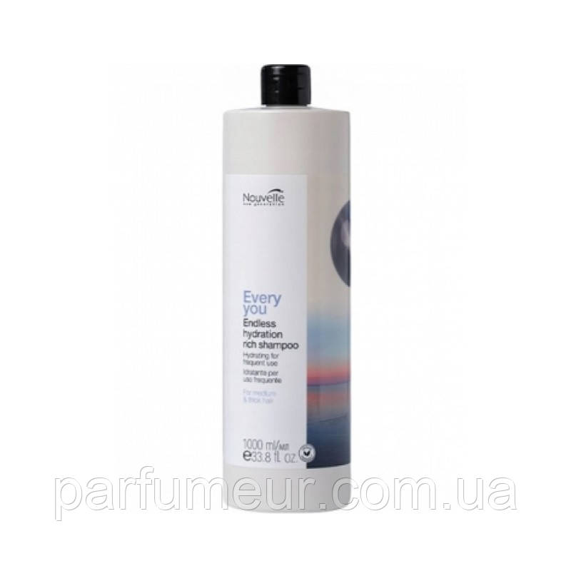 Nouvelle Every You Endless Hydration Rich Shampoo Зволожувальний шампунь для нормального волосся 1000 мл, фото 1