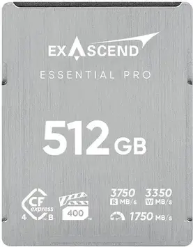 Кардрідер ExAscend Essential Pro CFexpress Typ B 4.0 512 GB