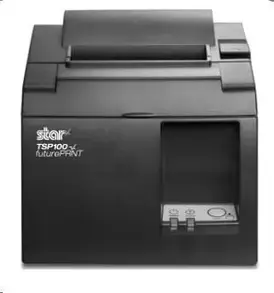 Принтер для чеків Star Tsp143Iiu+, USB, 8 точок/мм (203 dpi), різак, темно-сірий (39472730)