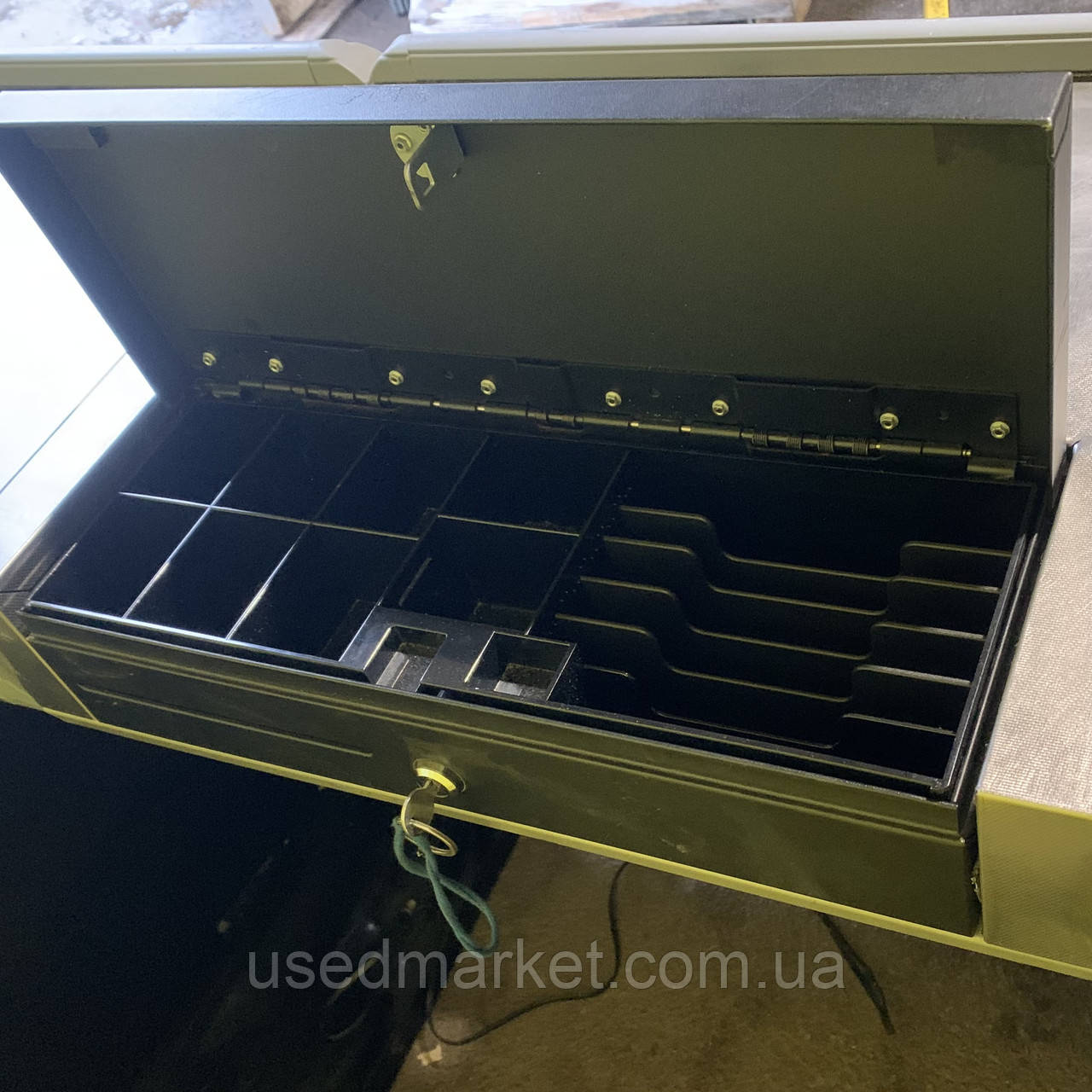Грошова скринька, грошовий ящик Geos 461 FlipTop бу