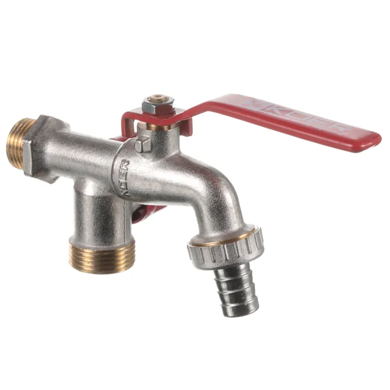 Кран поливання з додатковим виходом Koer KR.248 — 1/2" (KR3071)