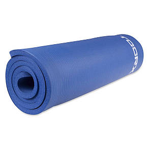 Килимок спортивний Toorx Fitness 172 х 61 х 1,2 см для йоги та фітнесу Blue (MAT-172), фото 4