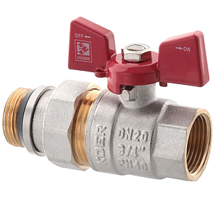 Кран з американкою 3/4" "антипротечка" (KOER Чехия KR.227-Gi) (KR0191), фото 1
