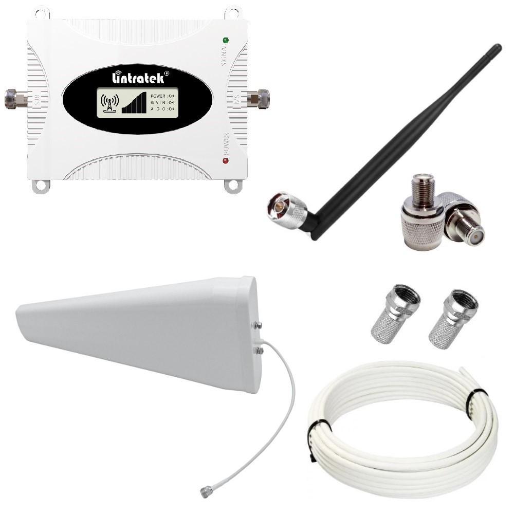 Репітер підсилювач мобільного зв'язку і інтернету Lintratek KW16L-DCS-PRO GSM 4G 1800 МГц (12/I дБі), фото 1