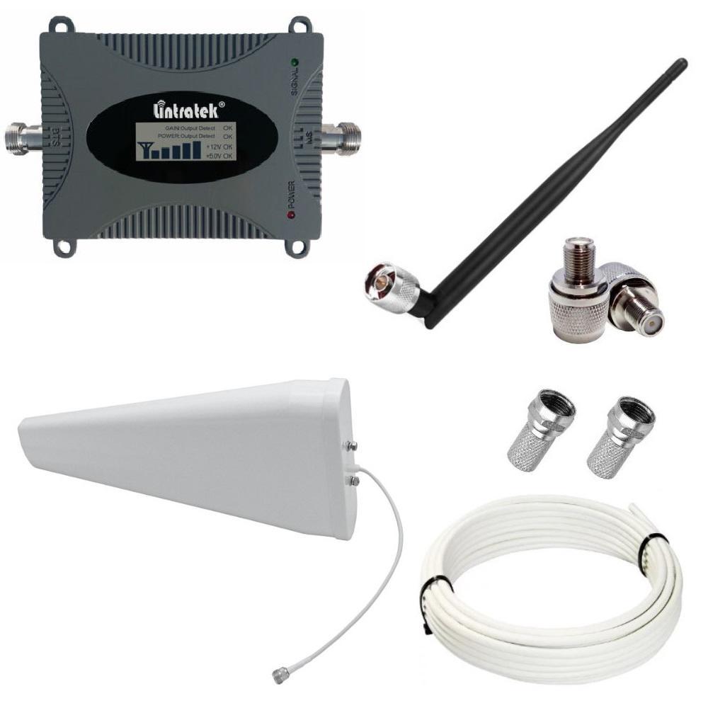 Репітер підсилювач мобільного зв'язку і інтернету Lintratek KW16L-WCDMA 3G 2100 МГц (12/I дБі), фото 1