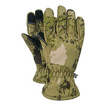 Рукавички Softshell турецький Milticam підкладка фліс, сенсорні