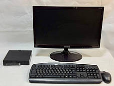 Б/в ПК+Монітор Dell Optiplex 3020M USFF| i3-4160T| 8GB RAM| 128GB SSD| HD 4400+Samsung S22C300B| 22" 1920x1080, фото 3