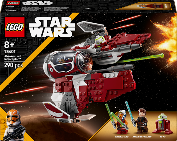 Конструктор LEGO Star Wars Джедайський перехоплювач Асоки 290 деталей (75401), фото 1