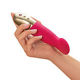 Вібратор Пульсатор для стимуляції точки G або клітора рожевого кольору Fun Factory SUNDAZE Кайф, фото 6