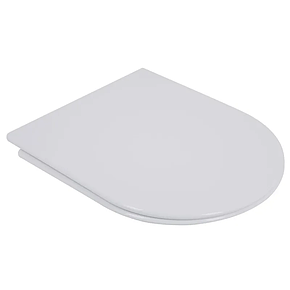 Сидіння-кришка для унітазу Mixxus SEAT COVER WAVE-2002 з мікроліфтом 420х334х36mm (MI6695), фото 1