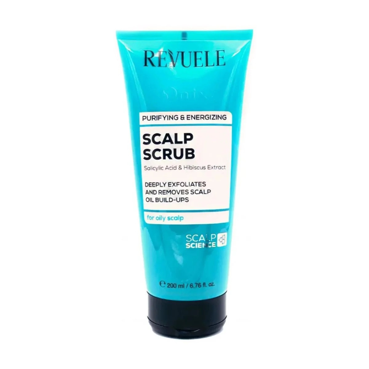 Скраб для шкіри голови "Очищення та заряджання енергією" Revuele Scalp Scrub Purifying & Energizing 200 мл