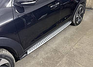 Боковые Подножки Оригинальный Дизайн V3 (2 шт) для Hyundai Tucson TL 2016-2021 гг
