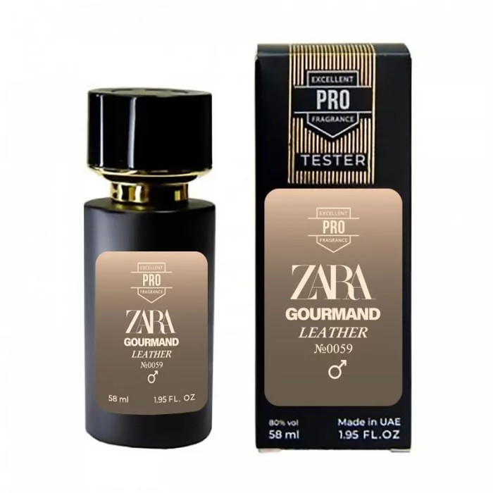 Чоловічі парфуми Zara Gourmand Leather No0059 — Tester 58ml, фото 1