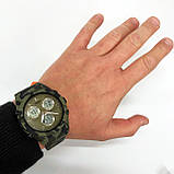 Чоловічі водостійкі кварцові годинники SKMEI, Годинники наручні електронні для хлопців YO-13, фото 8