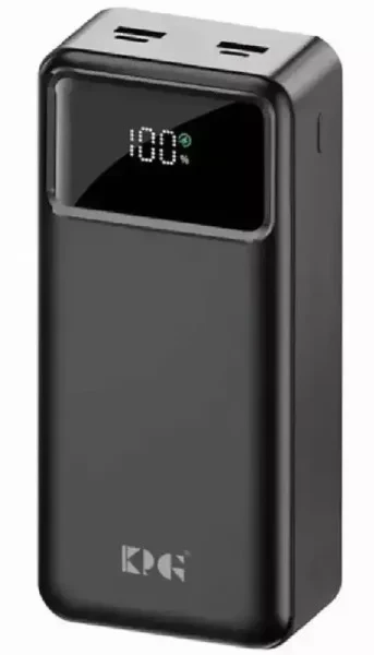 Зовнішній портативний акумулятор KingPower KP-502 50000mah Black 22.5W