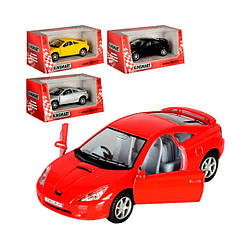 5038 KT/W Машина KINSMART інерц., 1:38, відв. двері, гумові колеса, 4 кольори,