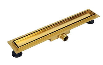 Лінійний трап для душу Balneo Duplex Gold Next 60 см BR-60N