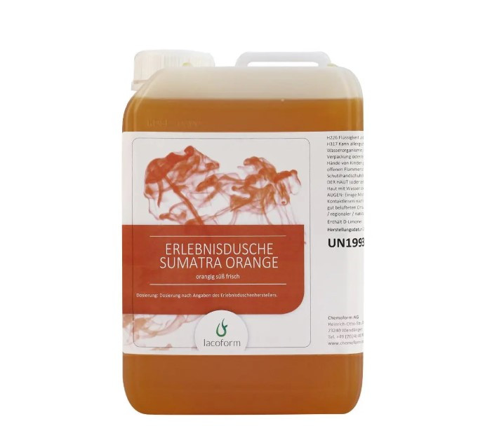 Ароматизатор для багатофункціонального душу Суматранський апельсин 3 л Lacoform Німеччина, фото 1