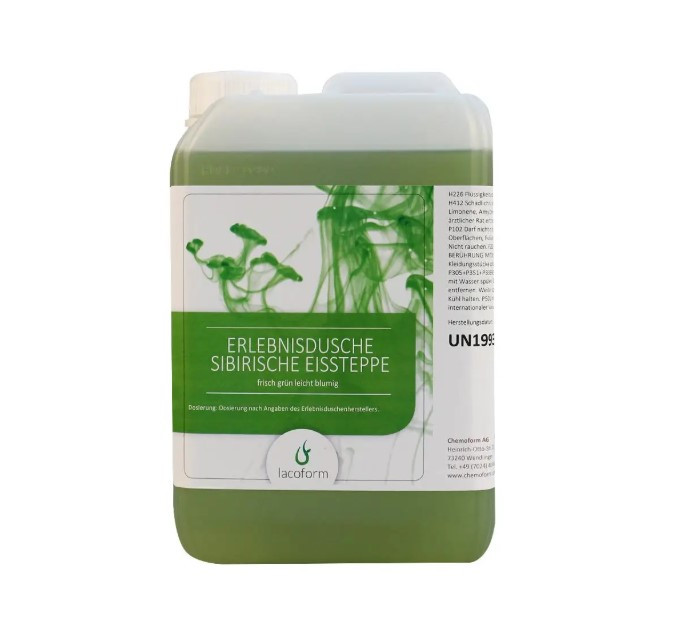 Ароматизатор для багатофункціонального душу Сибірський степ 3 л Lacoform Німеччина, фото 1