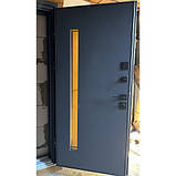 Вхідні двері Стріт грей Люкс метал/Мдф  комфорт 3 контури вулия терморазрив, фото 4