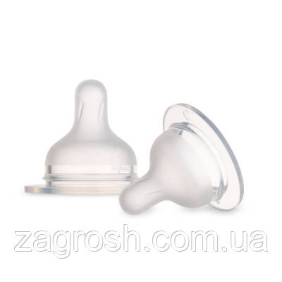 Promo Ціна! Соска Canpol babies силіконова до пляшечки S-Shape S (міні) 2 шт (59/891) - тільки на ZaGrosh.com.ua, фото 1