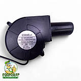 Турбінний вентилятор для барбекю, печі на дрова, мангала, тандира, вентилятор з регульованою швидкістю, фото 4