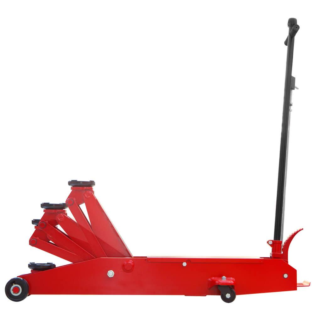 Домкрат 5 т гідравлічний підкатний YATO підйом 160-560 мм