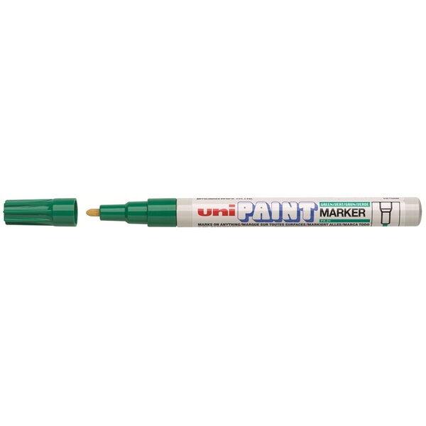 Маркер uni PAINT PX-21.Green. 0,8-1,2мм зелений