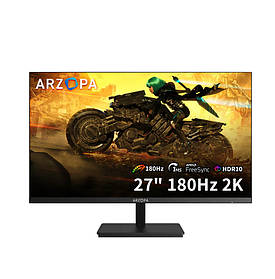 Монітор Arzopa M1RC black 27" 2560x1440 180 Гц Fast-IPS 1мс