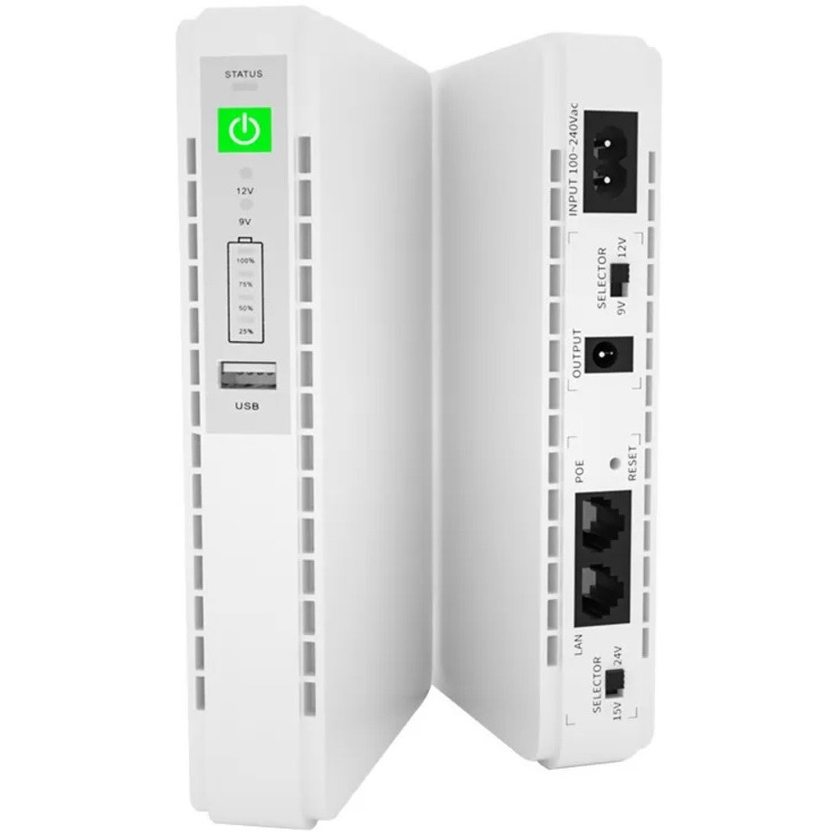 ДБЖ FrimeCom POE-432P Mini DC UPS 25W ( Білий ) DS