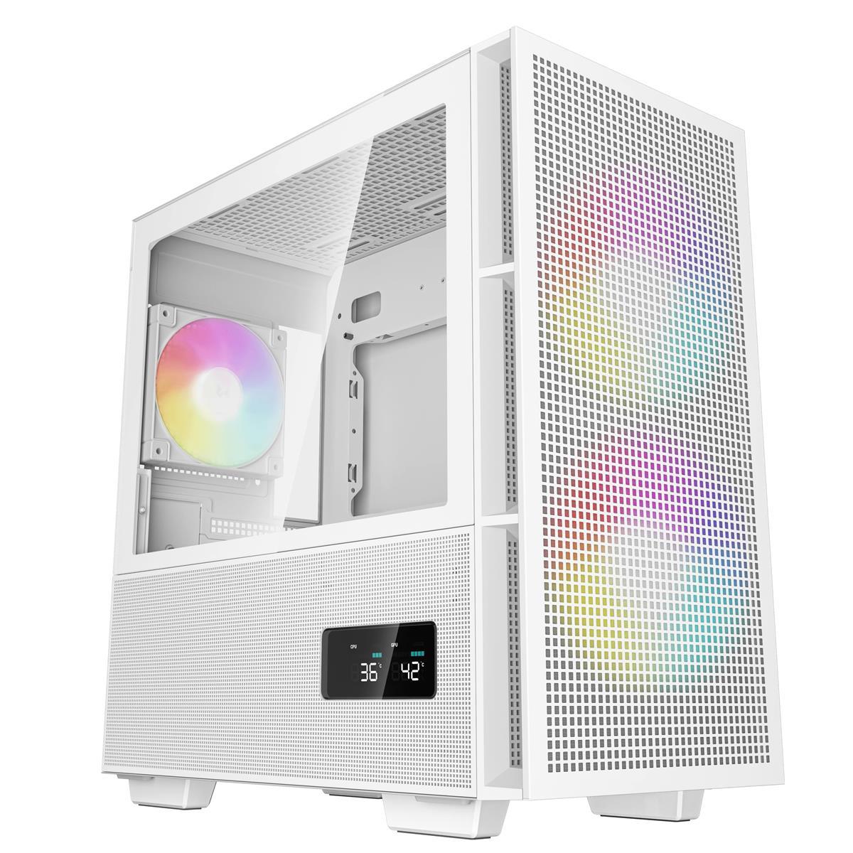Корпус DeepCool CH360 Digital White (R-CH360-WHAPE3D-G-1) без БЖ ( white ) DS
