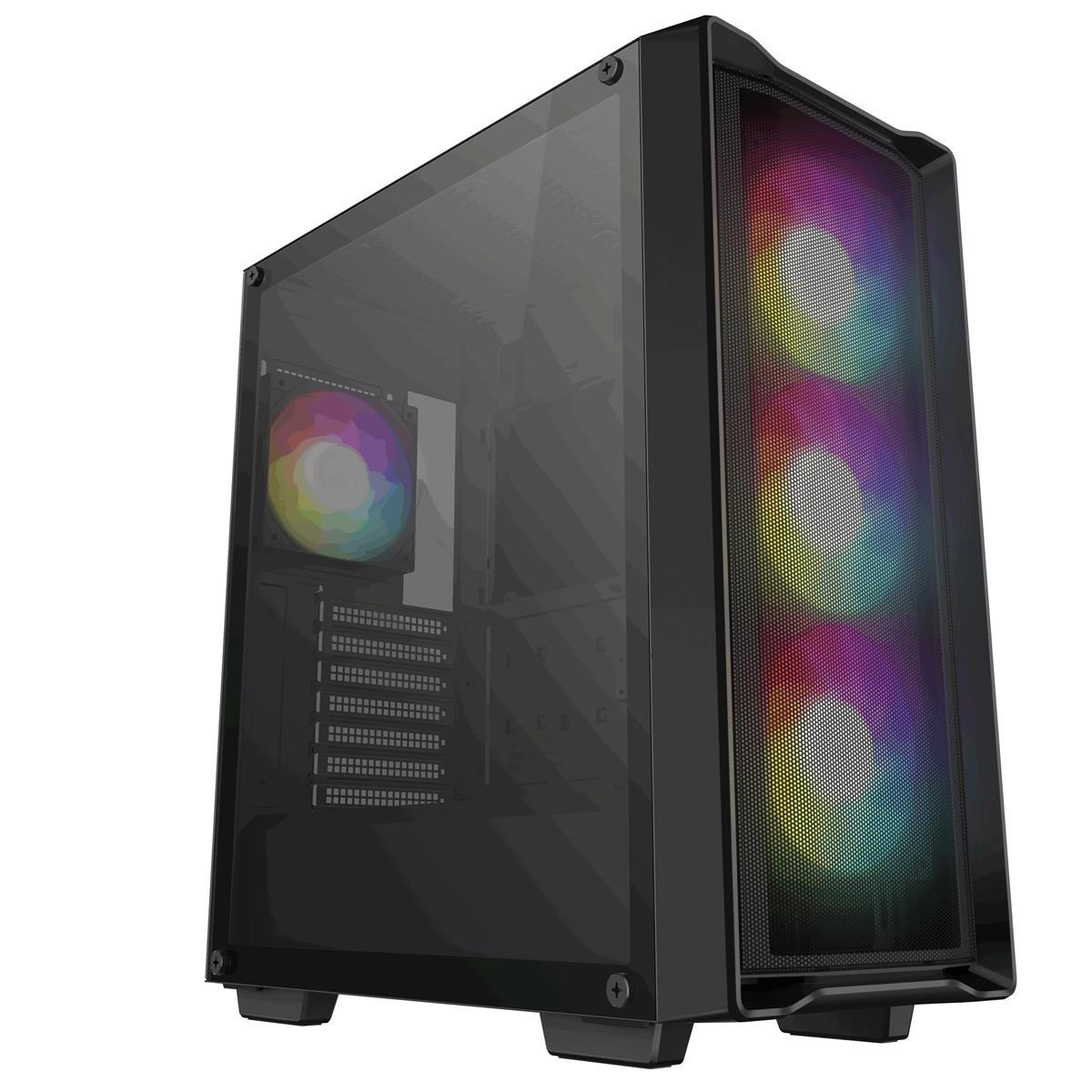 Корпус DeepCool CC560 Mesh V2 Black (R-CC560-BKAMA4-G-2) без БЖ ( Black ) DS