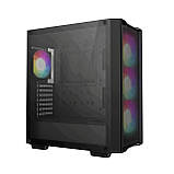 Корпус DeepCool CC560 Mesh V2 Black (R-CC560-BKAMA4-G-2) без БЖ ( Black ) DS, фото 3