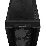 Корпус DeepCool CC560 Mesh V2 Black (R-CC560-BKAMA4-G-2) без БЖ ( Black ) DS, фото 8