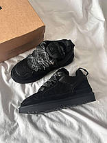 Зимові Жіночі Кросівки UGG Lowmel Black / УГГ Лоумел Чорні, фото 6