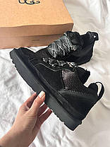 Зимові Жіночі Кросівки UGG Lowmel Black / УГГ Лоумел Чорні, фото 5