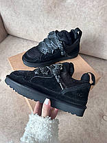 Зимові Жіночі Кросівки UGG Lowmel Black / УГГ Лоумел Чорні, фото 4