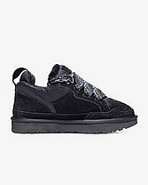 Зимові Жіночі Кросівки UGG Lowmel Black / УГГ Лоумел Чорні, фото 4