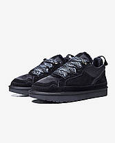 Зимові Жіночі Кросівки UGG Lowmel Black / УГГ Лоумел Чорні, фото 6