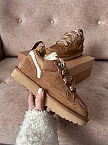 Зимові Жіночі Кросівки UGG Lowmel Chestnut Brown / УГГ Лоумел Чеснат Коричневі, фото 3