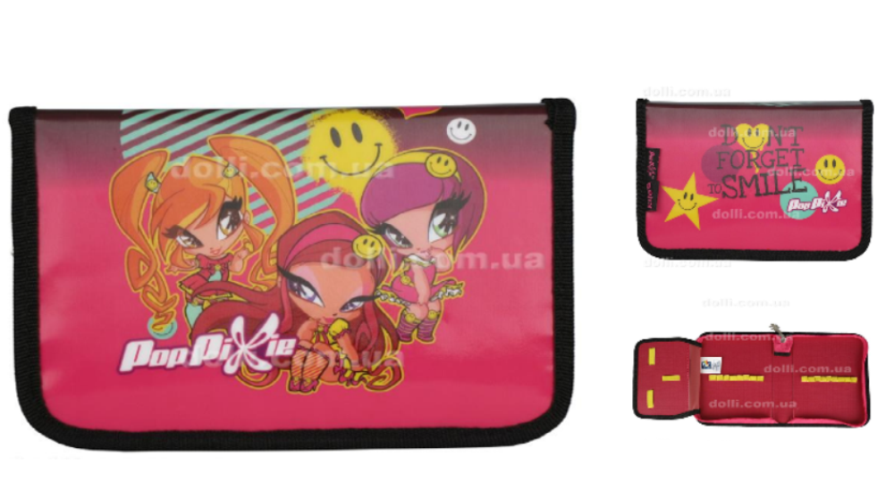 Пенал Kite 1блискавка.+1відворот PP15-621-1K, фото 1