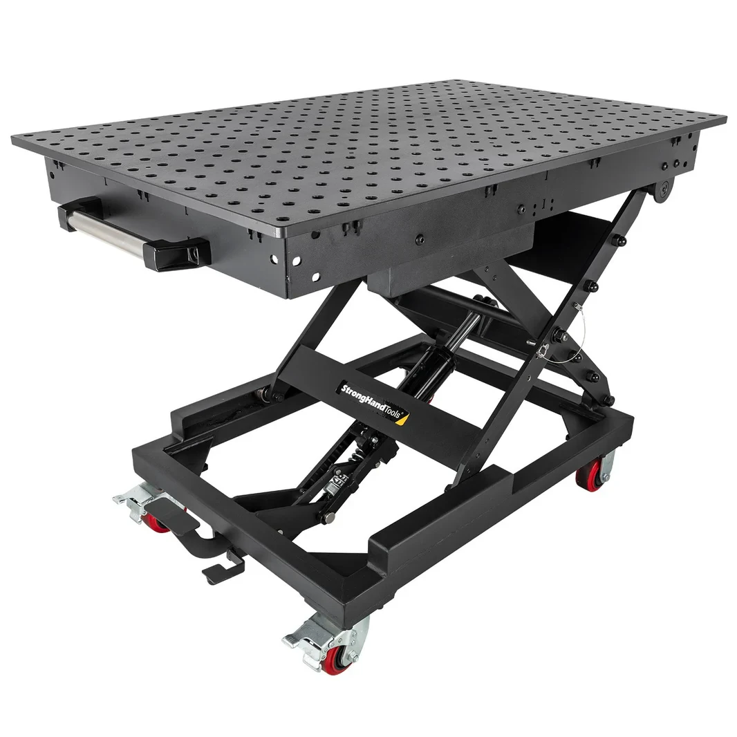 Зварювальний стіл із системою підйому Rhino Scissor Lift 1200 x 750 мм сітка 50 x 50 мм