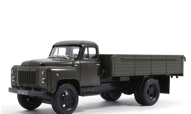 Модель ГАЗ-53-12 бортовий (1983) | Наш Автопром