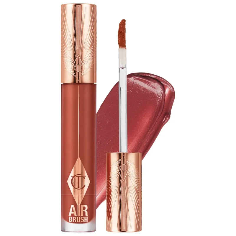 Ультрастійка матова рідка помада Charlotte Tilbury Airbrush Flawless Matte Liquid Lipstick у відтінку Walk of No Shame Blur, фото 1