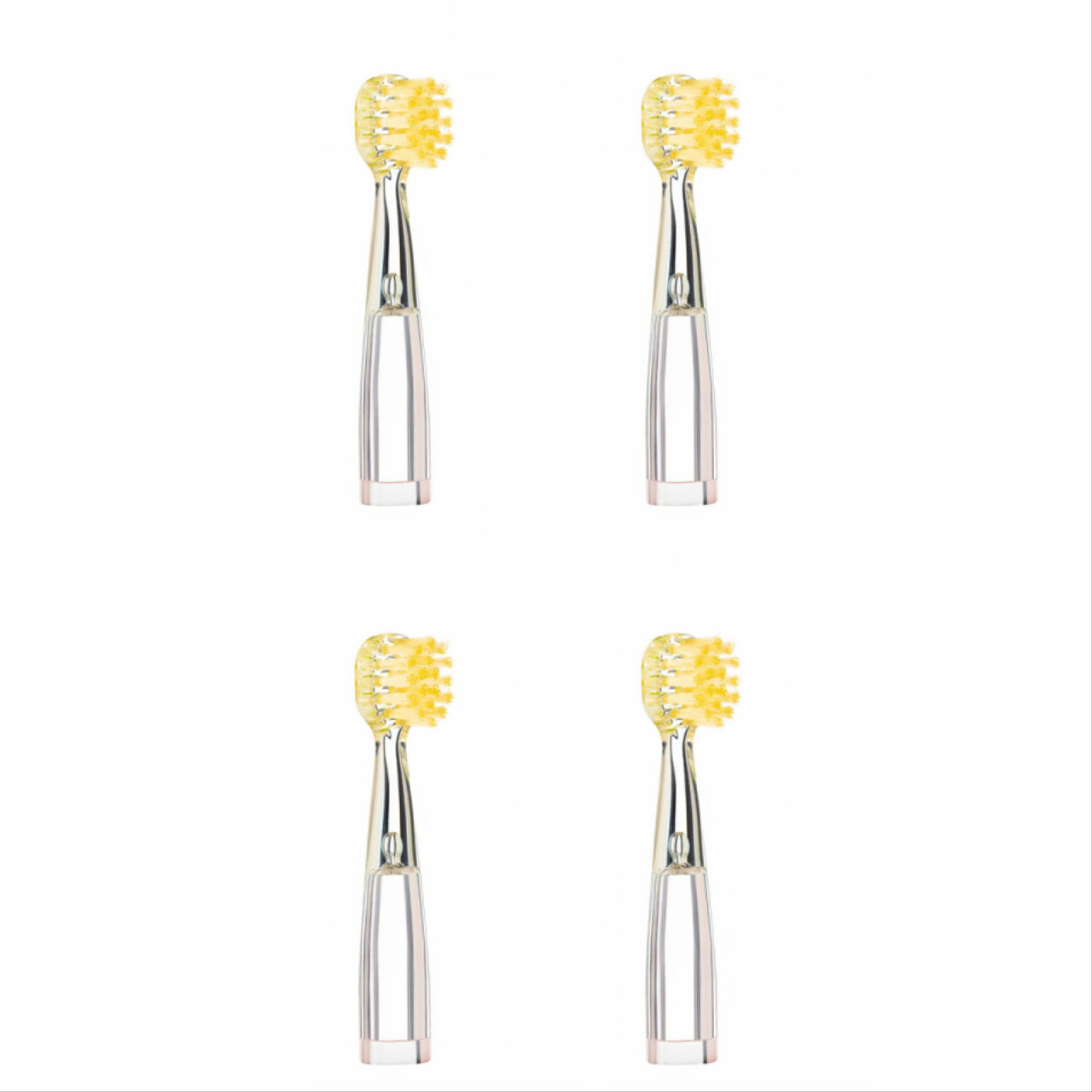 Насадки для дитячої зубної щітки MEDICA+ Kidsbrush 2.0 yellow (4 шт), фото 1